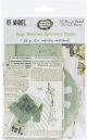 Vintage Artistry Sage Nouveau Ephemera Stack