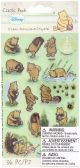 EK Disney Flat Stickers 2 Per Sheets Classic Pooh