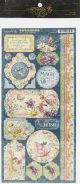 Fairie Wings Cardstock Stickers 12 InchX12 Inch 