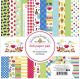 Doodlebug Double Sided Paper Pad 6 inch X6 inch 24 Per Pkg Bar B Cute 12 Designs 2 Each