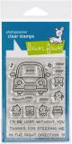 Lawn Fawn Clear Stamps 3 inch X4 inch Car Critters
