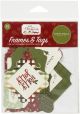 Carta Bella Cardstock Ephemera 33 Per Pkg Frames And Tags Hello Christmas