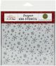 Carta Bella Stencil 6 inch X6 inch Wonderland Snowflakes