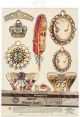 Stamperia Wooden Shapes A5 Princesss Jewelery Princess