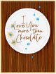 Spellbinders Glimmer Hot Foil Plate Stylish Script More Than Chocolate