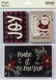 Simple Stories Snap Card Pack 72 Per Pkg Jingle All The Way