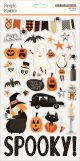 Boo Crew Chipboard Stickers 6inchesX12inches 