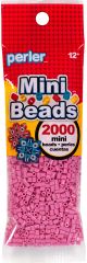 Mini Perler Beads 2000 Per Pkg Bubblegum