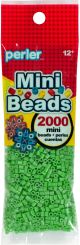 Mini Perler Beads 2000 Per PkgBright Green