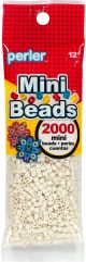 Mini Perler Beads 2000 Per Pkg Toasted Marshmellow