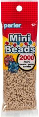 Mini Perler Beads 2000 Per Pkg Tan