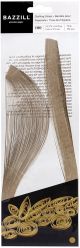 Bazzill Quilling Strip Paper Pack 100 Per Pkg Gold