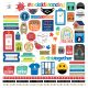 The New Normal Stickers 12 inch X12 inch Elements