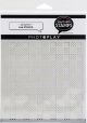 PhotoPlay Say It With Stamps Stencil 6 InchX6 Inch Gingham