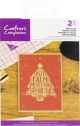 Crafters Companion Clear Acrylic Quirky Stamp Keep Calm
