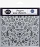 Carta Bella Stencil 6 inch X6 inch Winter Wonderland