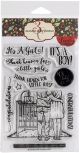 Colorado Craft Company Clear Stamps 4 inch X6 inch Baby Congrats Lovely Legs