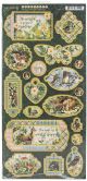 Woodland Friends Chipboard Die Cuts 6 inch X12 inch Sheet 