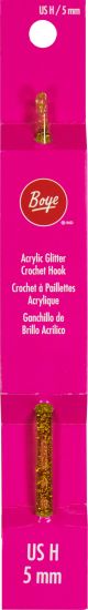 Boye Glitter Crochet Hook Size H