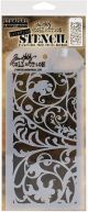 Tim Holtz Layered Stencil 4.125 Inch X8.5 Inch Ironwork Layered