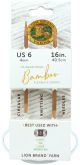 Lion Brand Circular Bamboo Knitting Needles 16 inch Size 6