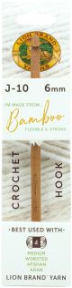 Lion Brand Bamboo Crochet HookSize J 10mm