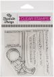 My Favorite Things Pure Innocence Stamps 4inchesX4inchesStart Each Day With A Whee