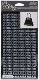 Jolees Boutique All That Bling Adhesive Gems 24 Per PkgClear