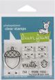 Lawn Fawn Clear Stamps 3 inch X2 inch Big Acorn