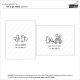 Lawn Fawn Clear Stamps 4 InchX6 Inch Lets Go Nuts