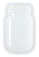 Sizzix Making Essentials Shaker Domes Jar 3 Inch 6 Per Pkg