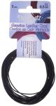 Dazzle It Genuine Leather Cord .5mm Round 5yd Black
