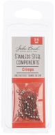 Stainless Steel Crimp Beads 50 Per Pkg 2.5mm