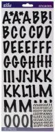 Sticko Alphabet Stickers 101Per Pkg Marker Black