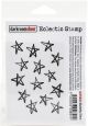 Darkroom Door Eclectic Cling Stamp 2.3inchesX3.3inchesSketchy Stars