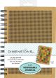 Dimensions Blank Large Journal 6 InchX8 Inch 50 Pages