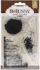 BoBunny Clear Stamps 4 inch X6 inch Script Texture