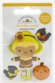 Doodlebug Doodle Pops 3D Stickers Hay There