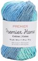 Premier Yarns Home Cotton Yarn Multi Turquoise Stripe 1 Pack of 1 Skein