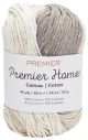 Premier Yarns Home Cotton Yarn Multi Cream Stripe 1 pack of 1 Skein