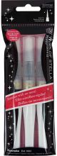 Zig Memory System Wink of Stella Brush Glitter Markers 3 Per Pkg Clear