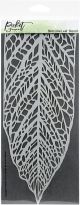 Picket Fence Studios Stencil 4 Inch X10 Inch Slim Line Leaf