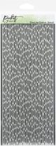 Picket Fence Studios Stencil 4 inch X10 inch Slimline Dashes