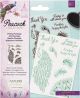 Nature s Garden Peacock Clear Stamps Words Of Inspiration