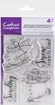 Crafters Companion Clear Stamps Snow Much Fun