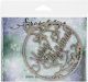 Scrapaholics Laser Cut Chipboard 1.8mm Thick Merry Christmas Ornament 4 inch 
