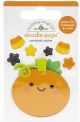 Doodlebug DoodlePops 3D StickersRoly Poly Pumpkin