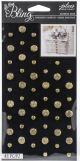 Jolees Boutique Bling Embellishments Gold Circle Gems
