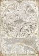 Stamperia Rice Paper Sheet A4 Strange London Guide Lady Vagabond