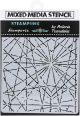Stamperia Stencil 5.90 Inch X7.87 Inch Cracks Sir Vagabond